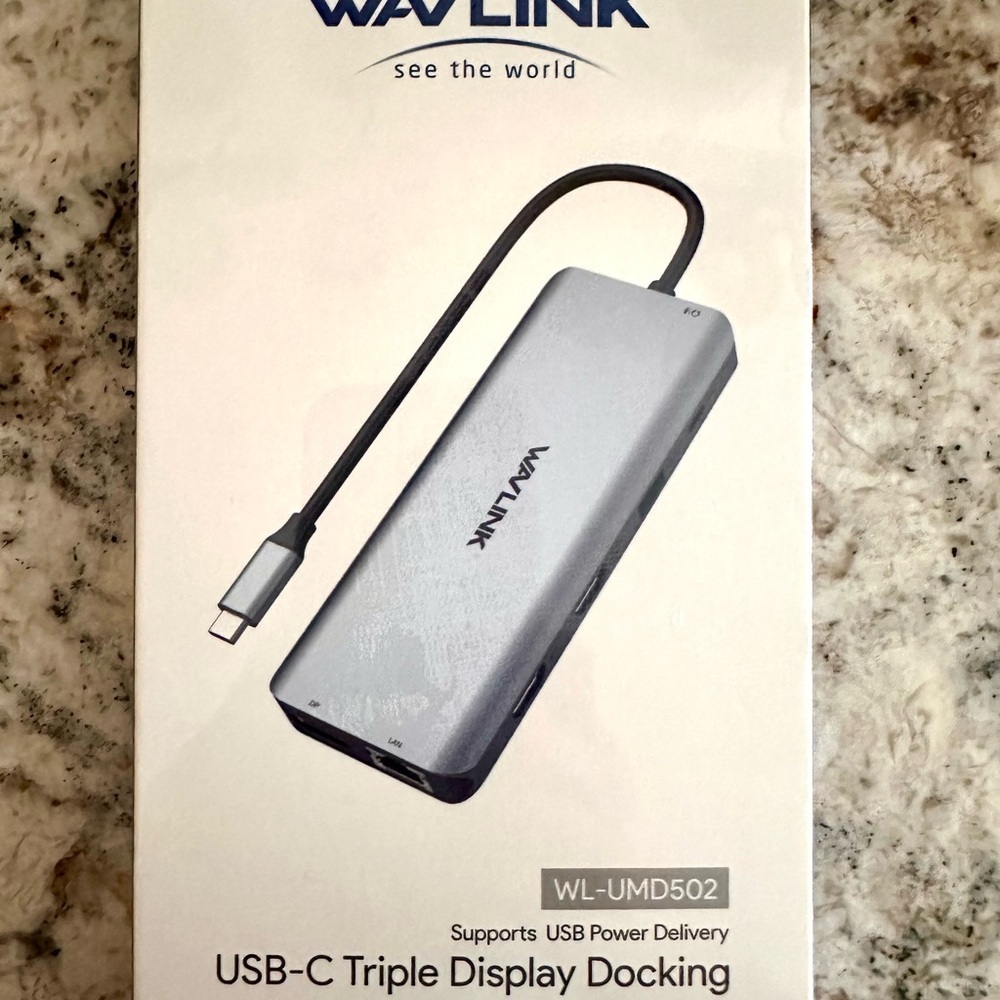 Wavlink USB-C Docking Station - Silver - Picture 3 of 10